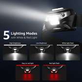 LED Headlamp Flashlight USB Rechargeable Headlight