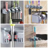 Heavy Mop Holder with Hooks