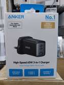 USB C Charger Anker 65W PIQ 3.0 & GaN 3-Port Type-C Charger