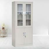 Secure Lockable Metallic 2 Door Cabinet