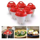 6pcs set silicone Egg poacher