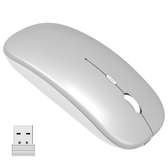 Wireless Mouse, Slim Silent Click Rechargeable 2.4G