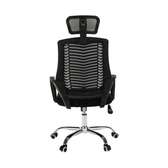Office adjustable headrest chair
