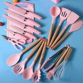 19 PIECES SILICONE SPOONS