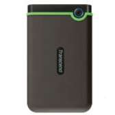 Transcend 1TB Portable Storage - Dark Grey/Green