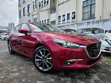 Mazda axela diesel red wine