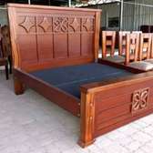 6*6 Hard wood bed