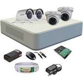Hikvision 4 CCTV Camera Kit 4 Channel DVR