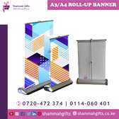 A3 size and A4 size ROLL-UP BANNER Broad-base - Complete