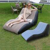 ergonomic inflatable lounge chair
