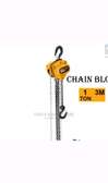 Heavy Duty Chain Block(Industrial) 3ton X 3 Mtrs