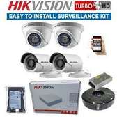4 CCTV  CameraS HikVision 720P With IR Night VisiON