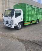 Isuzu NQR Xtra Blue power with an Enclosed body