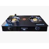 Veigapro 2 Burner Glass Top And Gas Stove Double Burner
