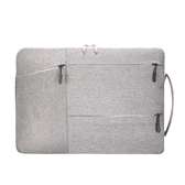 Men Women Grey waterproof large Laptop Bag , easy to carry