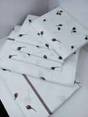 Cotton bed sheets with four pillow cases