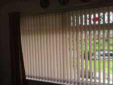 contemporary office vertical blinds