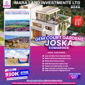 Imara Joska Komarock Land Plots with Installments