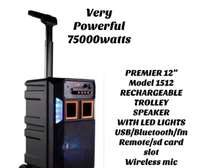 Premier Trolley Speaker With Microphone