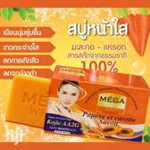 Mega White Gold Kojic Papaya Carrot Soap