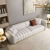 3 seater classic piping modern design couch