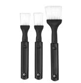 Multipurpose 3 Pc Baking Pastry Basting Brushes