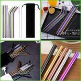 stainless steel reusable straws