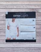 Men's 3 Pack Cotton V Neck T-Shirts - Tommy Hilfiger