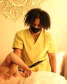 Male masseur at Diani