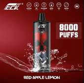 ECK KK Energy 8000 Puffs Vape 5% Nic – Red Apple Lemon