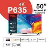 TCL 50 Inch P635 50 inch 4K HDR Google TV