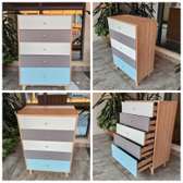 Solid Wooden Side Cabinet/ Chest of Drawer