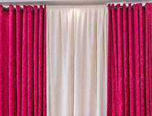 DECORATIVE CURTAINS AND SHEERS,.