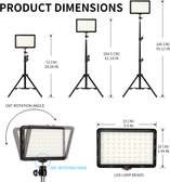 8000K Dimmable Bi-Color Panel Light for Live Streaming