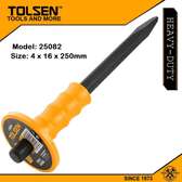 TOLSEN 10" Pointed Cold Chisel 4x16x250mm(25082)