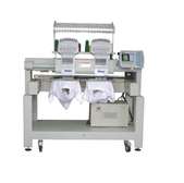 Compact Embroidery Machine Two Head
