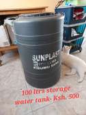 Storage 100 litres water tank