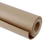 Lightweight Kraft Multipurpose Brown Paper Roll Sheets, 90 x 100cm