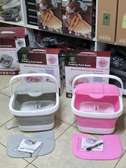 Electric foot bath massager*