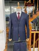 Woolen Navy Blue Suit