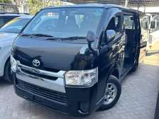 Toyota Hiace Black Van Spacious Alloy Wheels