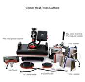 Combo Heat Transfer Sublimation Printing 8 in 1