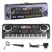 61keys educational kids piano with microphone