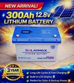 Solarmax 12.8V 300Ah Lithium Battery with LCD