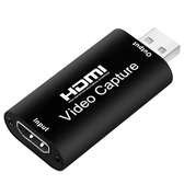 Video Capture Cards HDMI To USB 2.0 1080P 4K Record Via DSLR