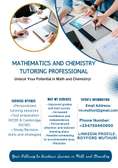 Math and Science-Chemistry Professional Tutor
