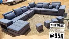 11 seater sofa with spring cussions