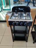 Ramtons Cooker, 4 Gas Burner with Stand and Shelves