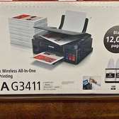 Canon PIXMA All In One G3411 Printer + Extra Black Ink