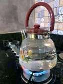 Heat resistant glass kettle